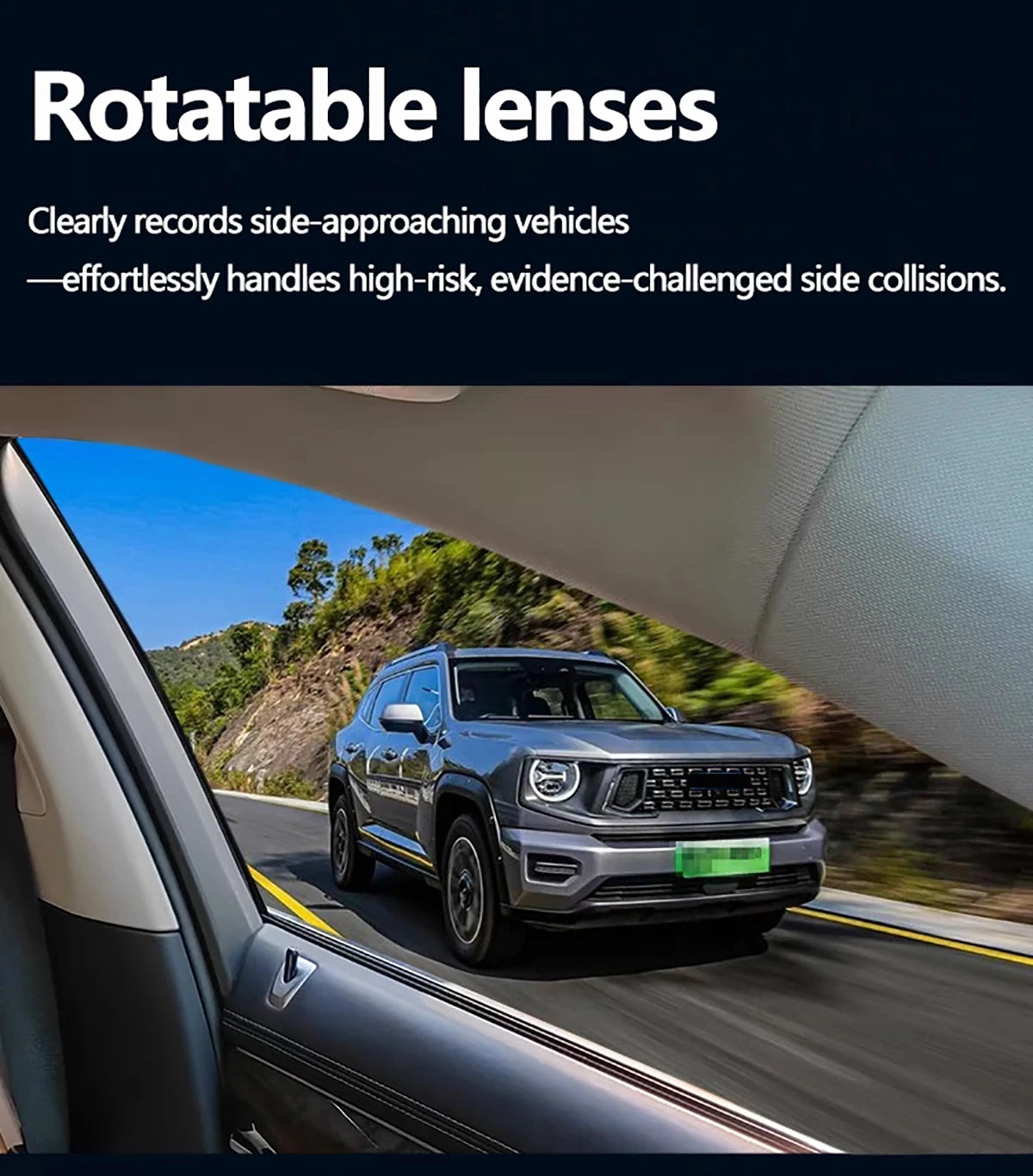 Drive360 Pro™ – 4-Channel Smart Dash Cam with 24h Parking Monitor